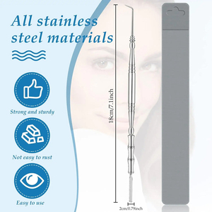 <b>Eyelash</b> <b>Separator</b> Tool Stainless Steel <b>Eyelash</b> Lift With Comb For Lash Beauty Salon Eye Stainless Steel Pointed Lash Lift Tool - Product Image 5