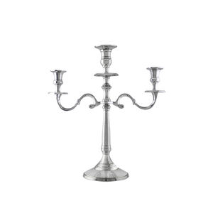 Bougeoir conique de bureau pour la décoration d'hôtel de mariage Fourniture directe d'usine en métal Fer Or Chandelier à 5 bras Festival - Product Image 5