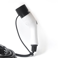 Chargeur rapide DC pour véhicules électriques 3KW 7kW TYPE1 TYPE 2 avec Ethernet 4G et écran tactile, station de charge murale, chargeur pour véhicules électriques à énergie nouvelle