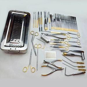 PISSCO Rhinoplasty Nose Surgery Instrument Set Of 53 Pcs Rhinoplasty Surgical Tools Set Nasal Plastic Surgery Instruments Set - Product Image 1