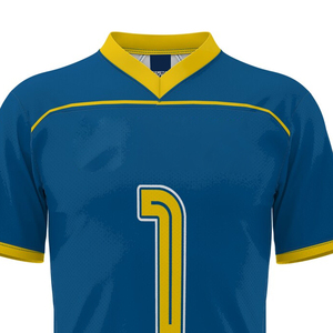 Maillot de lacrosse unisexe durable, confortable et à séchage rapide, nouveau style, polyester imprimé, faible MOQ - Product Image 3