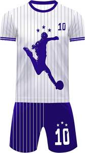 Maillots de football de qualité supérieure pour enfants, ensembles d'uniformes d'entraînement de football pour jeunes, tenues de sport de basketball pour fans, ensemble short - Product Image 3