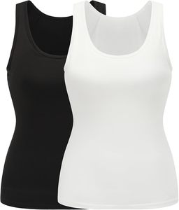 Débardeurs et caracos personnalisés OEM pour femmes, en dentelle, sans coutures, respirants, anti-humidité, couleur unie, extensibles - Product Image 2