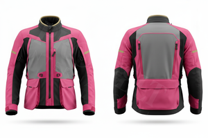 Unisex OEM ODM Custom Textile Motorbike Jacket Waterproof Windproof Armor Breathable Custom Made Motorcycle Riding Jacket - Product Image 5