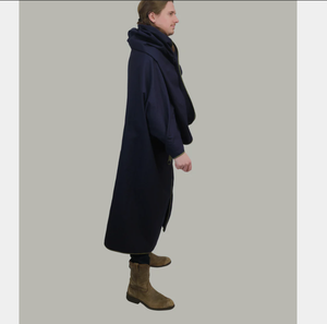 Cross Border New Hero Cloaks Medieval Echo Custom Color <b>Gothic</b> Men's Long Cloak Factory Direct - Product Image 3