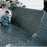 Tapis de protection agricole en HDPE 1220 x 2440 mm (48 pieds), réutilisables, imperméables, pour tracteurs agricoles, machines et couverture de champs extérieurs