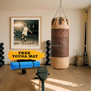 Sac de frappe en PU robuste pour l'entraînement au kickboxing et au MMA - Product Image 1