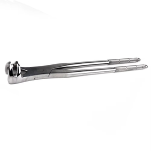 Forceps d'extraction dentaire vétérinaire pour molaires équines à quatre racines, en acier inoxydable, manuel, instrument de dentisterie équine de qualité supérieure - Product Image 3
