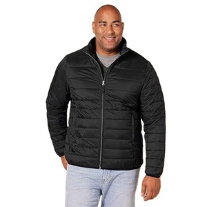 แจ็กเก็ตปลาปักเป้าหนาสำหรับผู้ชายเสื้อโค้ทฤดูหนาวแขนยาวแบบลำลองน้ำหนักเบาไซส์พิเศษสั่งได้ - Product Image 1