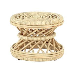 Eco Friendly Rattan Doll Drum <b>Table</b> For Dollhouse Decor Bulk Buy From Vietnam Manufacturer Best Price Hot Sale Unique Items - Product Image 1