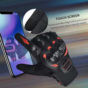 Gants de moto respirants de haute qualité, protection des mains, gants de moto légers, design personnalisé, créez votre propre logo - Product Image 5