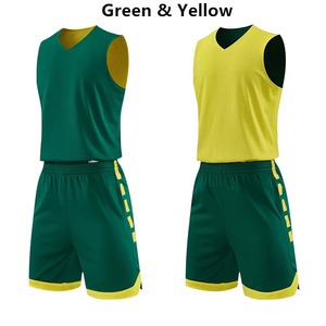 Conjunto de Uniforme de Baloncesto Personalizado, Camiseta sin Mangas y Pantalones Cortos, Transpirable, de Secado Rápido, para Entrenamiento y Partido - Product Image 5