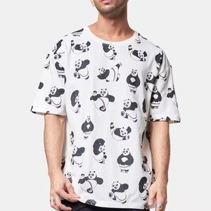 Nouveau design, t-shirt blanc pour homme de haute qualité, imprimé en couleur, t-shirt personnalisé pour homme, 100% coton, t-shirts pour homme - Product Image 1