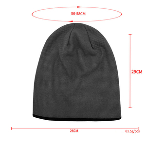 Gorro Holgado con Logotipo Personalizado, Transpirable e Impermeable, Gorro de Invierno Unisex, Estilo Urbano, Gorra de Ciclismo, Bordado y Diseños OEM Personalizados - Product Image 2