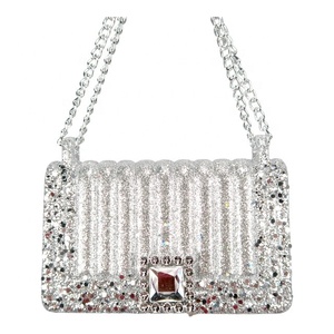 Décoration suspendue unique pour Noël et le Nouvel An, vente chaude, or rose, acrylique, ornement de sac à main 3D - Product Image 4