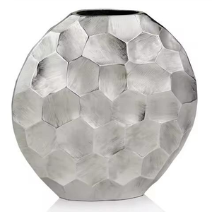 Modern Metal Flower <b>Vase</b> Elegant Decorative Table Centerpiece for Home Office Hotel Restaurant Wedding Dining Decor Stylish Gift - Product Image 3