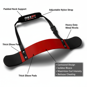 Rexfit Sports OEM Arm Blaster, support pour les biceps, accessoire d'entraînement pour la musculation et le fitness - Product Image 5