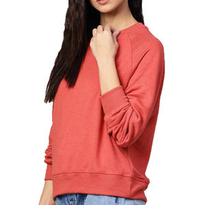 Sweat-shirt pour femme avec logo personnalisé, respirant, 100% coton, haute qualité, vêtements de sport pour femmes - Product Image 2
