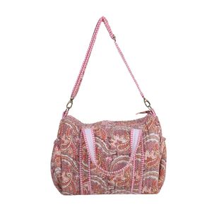 BLOCKPRINT ART Handblock Printed 100% Cotton Dustproof Cover for <b>Toiletries</b> <b>Storage</b> Foldable & Multifunctional Made in Rajasthan - Product Image 1