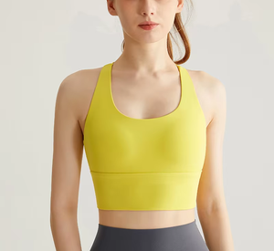 Soutien-gorge de sport pour femme à prix d'usine, vente en gros, maintien élevé, grandes tailles, léger, couleurs et logo personnalisables pour les programmes de vente au détail - Product Image 6