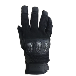 Guantes de Carreras de Dedo Completo con Protección de Palma de Cuero PU, Antideslizantes, para Actividades al Aire Libre, con Cierre de Gancho y Bucle, para Hombre - Product Image 4