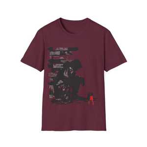Camiseta Marrón para Hombre con Estampado Gráfico, Manga Corta, Cuello Redondo, Estilo Casual Urbano, Corte Regular, 100% Algodón Jersey - Product Image 1