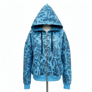 Vente directe d'usine, sweats à capuche en molleton à imprimé numérique de couleur unie pour l'hiver, logo personnalisé, mode streetwear pour hommes à bas prix - Product Image 3
