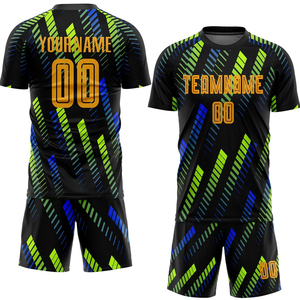 ชุดฟุตบอลเด็กแบบยูนิเซ็กซ์ เนื้อผ้าโพลีเอสเตอร์สวมใส่สบาย พร้อมโลโก้สั่งทำพิเศษ เทคนิคการพิมพ์น้ำหนักเบา สำหรับทุกทีม - Product Image 3
