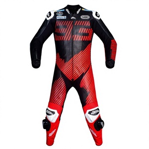 Combinaison de course MotoCP <span class=keywords><strong>Marc</strong></span> Marquez Rucati en cuir de vachette/crocodile pour <span class=keywords><strong>moto</strong></span>/cyclisme, combinaison de motard en cuir, niveau 2 CE Pro - Product Image 1