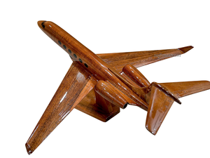 Modelo de Avión Civil a Escala, Jet Privado Cessna/Gulfstream, Modelo de Madera Sólida de 40-44cm, Set de Regalo de Aviación de Vietnam - Product Image 4