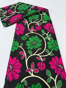 Tela de algodón con estampado de cera africana de Siyara Leone, taparrabos personalizados de alta calidad con patrones vibrantes, perfecto para uso tradicional - Product Image 5