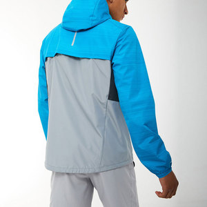 Ensemble coupe-vent pour homme, short et veste en nylon, léger, respirant, coupe-vent deux pièces, tenue décontractée streetwear - Product Image 2