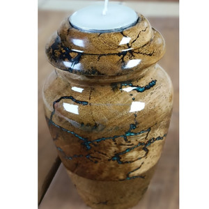 Wholesale Wooden Cremation <b>Keepsake</b> Urns for Human <b>Ashes</b> With Polished Finished Customized Memorial <b>Keepsake</b> Urns - Product Image 5