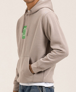 Sweat-shirt à capuche pour homme avec logo personnalisé simple, en mélange de coton, imprimé, pour l'hiver, de qualité supérieure, respirant - Product Image 5