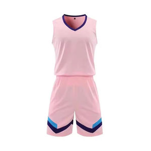 Nouvel uniforme de basket-ball personnalisé imprimé, 100% polyester respirant et anti-UV, vêtements de sport pour hommes de haute qualité - Product Image 1