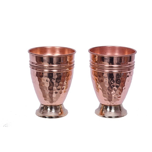 Gobelet en verre de cuivre, vaisselle professionnelle, tasse à eau ayurvédique, fournisseur en gros pour l'exportation, Inde - Product Image 6