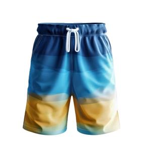 Seasons Trendy <b>short</b> Pants Loose Sports Elastic Quick Dry <b>Beach</b> Pants Men's <b>womens</b> <b>Shorts</b> with sublimation print - Product Image 5