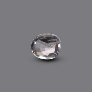 Premium White Cubic Zirconia Loose Gemstone 4 Carat Triangle Heart Oval Cut for Fine Jewelry - Product Image 2