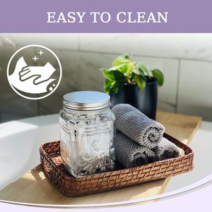Hand-Woven Rattan Serving Tray <b>Rectangle</b> with Handles Natural Wicker High Wall Basket for Breakfast Snacks Tea <b>Coffee</b> Tab - Product Image 2