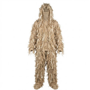 Traje de Caza de Camuflaje para Hombre, Ropa Ligera para Exteriores con Capucha, Tela Resistente, Ajuste Cómodo y Detalles de Bolsillos - Product Image 1