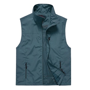 Chaleco de Senderismo y Viaje, Estilo Único, Transpirable, Diseño Personalizado, Chaleco Sin Mangas para Hombre, Cortavientos con Cremallera Completa, para Actividades al Aire Libre - Product Image 3