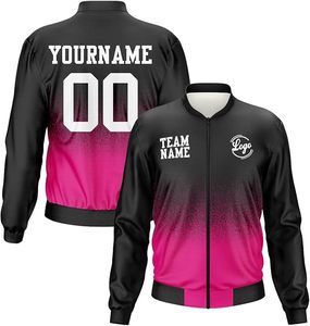 Chaqueta Deportiva Unisex con Capucha y Cremallera Completa, de Secado Rápido, Poliéster, para Adultos, Ropa de Invierno Cortavientos 2 en 1 Estampada - Product Image 1