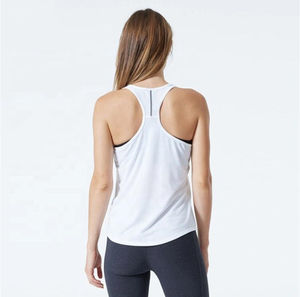 Camiseta sin mangas para mujer al por mayor, camiseta sin mangas personalizada para ejercicio - Product Image 6