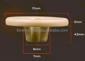 Radiolucent PEEK Bouton fendu préchargé pour la reconstruction des ACL Arthroscopie du genou Fourniture de soins de santé sportifs avec pour rondelle de boucle - Product Image 3