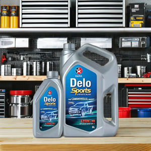 Caltex Delo Sports Synblend 15W-40 Aceite de motor semisintético 18,5 KG/6L + 1L Limpiadores de alto rendimiento para motores - Product Image 1