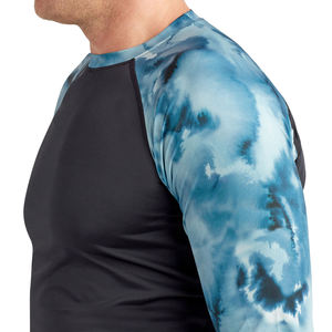 Top Selling Men Rash Guard Full Sleeve Compression Shirt High Quality Sublimation <b>Printed</b> Breathable Spandex Polyester <b>Surfing</b> - Product Image 2