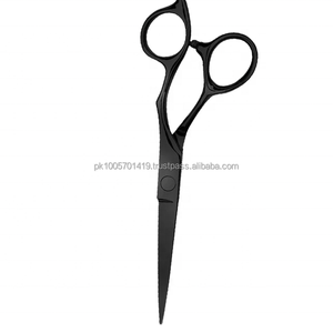 Vente en gros de ciseaux de coiffure professionnels de nouvelle conception, noirs, taille personnalisée, ciseaux à cheveux, ciseaux de barbier professionnels - Product Image 1