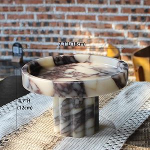 <b>Cheap</b> Marble Decorative Tray for <b>Candles</b>, Reed Diffusers, Plants and Modern Living Room Home Decor By AALIYAN IMPEX - Product Image 5