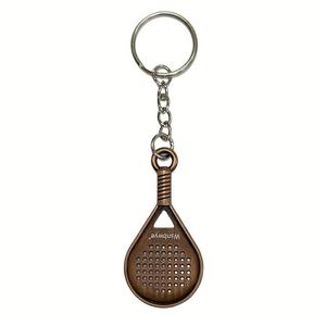 พวงกุญแจ 3 มิติรูปไม้พาเดล รุ่นใหม่ปี 2025 พวงกุญแจโลหะรูปไม้เทนนิส ธีมกีฬา พวงกุญแจโลหะ - Product Image 2