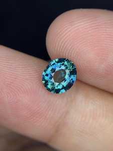 Saphir naturel ovale, pierre précieuse non montée, certifié IGI, bleu clair, pour la fabrication de bijoux, bague, pendentif, boucles d'oreilles, cadeau pour femme - Product Image 2